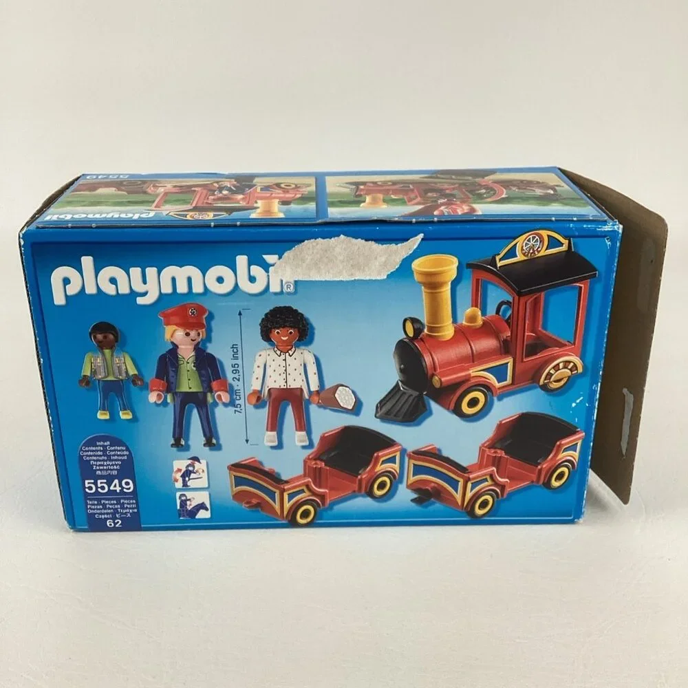 Playmobil Summer Fun Children's Train Building Set 5549 Figures Geobra 2013 Toy